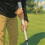 윈 WINN 브룸스틱 퍼터그립 2피스 암락 퍼터 밸리 롱 골프그립 : 치리샷