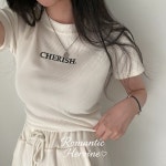 로판여주 인기템 편안한 예쁨 여름 여성 캐주얼 반팔티조거팬츠세트 휴일 주말룩 : 로판여주