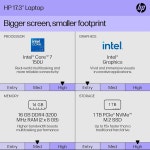 HP 17인치 터치스크린 노트북 , MS Office Pro, 17.3인치 HD 디스플레이, 10코어 Intel 7-150U 5.4GHz , 16GB RAM, 1TB SSD, 백라... 