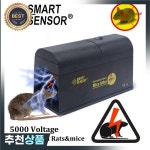 전기 고전압 마우스 쥐 트랩 킬러 전자 류 마우스 가정용 해충 방제 킬링 : 유하34번지