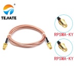 1PCS TEJIATE RPSMA 어댑터 케이블 KY 변환 RPSMAKY 90CM 1M 5M 2M 길이 커넥터 RG316 와이어 : 올인원유통