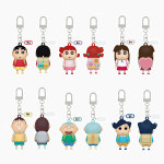 짱구 떡잎 유치원 책가방 랜덤 키링 1개 피규어 키홀더 굿즈 가챠 뽑기 캐릭터 크레용신짱 : 모든지85