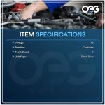 OEG 부품 BMS 모터 스포츠 ATV Go 카트 스쿠터 150 이글 이튼 GMI 폴라리스 RZR 170 169cc JYBX005, 34200-H03-F000, 34200H03F0... 