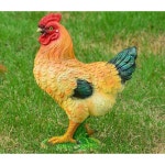 닭 조각상 정원 조형물 장식 데코 꾸미기 수탉 인테리어 마당 주택 : 명나라마켓