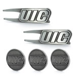 9&8 골프 UIC 시카고 디봇 툴 & 볼 마커 : 보요라