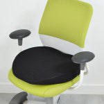 펄케어 기능성 자세교정 방석 메모리폼 허리 골반 바른자세 특허 우레탄폼 에어매쉬 원단 : 펄케어