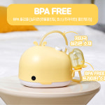 휴비베이비 의료기기 전동식 콧물흡입기 흡인기 크린노즈프로 백색소음 무드등 고래 : 가온누리멀티샵