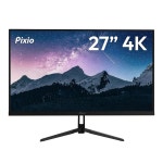Pixio PX27U Wave 27인치 160Hz 리프레시 레이트 4K 3840x2160p 해상도 고속 IPS 패널 1ms GTG 응답시간 4K 게이밍 모니터 어댑티드... 