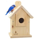 외부용 목조 새집 정원 파티오 장식용 파랑새 걸이 수제 파랑새집 둥지 상자 크기 : 루디아컴퍼니1315