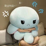 대왕 문어 인형 초대형 모찌 애착 대형 대왕문어 애착인형 오징어 : DEALPIN