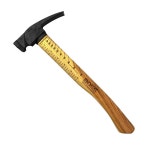 보스해머 4340 스틸 망치 해머 히코리 손잡이 22온스 밀드 페이스 : 수키호뚜