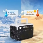휴대용 태양광 발전소 1000W 200Ah LiFePO4 리튬인산철 배터리 야외 캠핑 : 플러스박스스토어