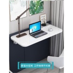 벽걸이책상 주방 거실 식탁 테이블 접이식 벽부착 50 x 30cm - 화이트 25x17.5CM블랙일반패널 : 모브원