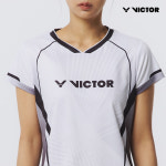 빅터  VT25CGW024F 여성용 2025FW 반팔 티셔츠 배드민턴 의류 : 빅터온