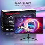 Sceptre 27인치 게이밍모니터 1920x1080p 최대165Hz 1ms AMD FreeSync Premium HDMI DisplayPort 내장 스피커 93 DCI-P3 머신 : 시구왕바