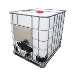 IBC탱크 800L 물탱크 위험물 화학약품 폐기물 농약 기름 저장 약품탱크 화이트 흰색 500L : 글로리샵55