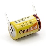 탭이 있는 옴니셀 ER14250 3 6V 1/2AA 고에너지 배터리, Maxell ER3S ER3S-TC, ER14250, LS-14250, LS-14250C, PT-2150, : 바바글로벌