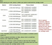 일본 LC416XL  일회용 칩 (브라더 DCPJ4140N MFCJ4440N MFCJ4540N MFCJ4940DN 프린터용) : 에스에이글로벌25