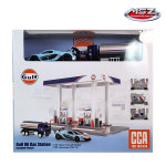 (선물완구) MSZ 맥라렌 주유소 플레이세트 메탈 미니카 볼보 오일 탱크 트럭 : 선물완구