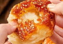 바삭한 전통 허니 꿀빵 대용량 달콤한 케이크 베이커리 간식 콩페이스트-4봉지꿀빵(18조각450g) : 카피바라랜드