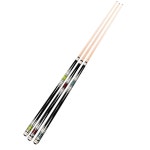 다이아몬드큐 당구 큣대 케이스 당구큣대 큐빅 화이트 큐대 큐대케이스 옵션 블루 1 부직포 1수 레터링 큐 상품 단풍나무 1 화이트 큐빅 1수... 