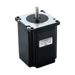 3Pcs 2상 Nema23 57 스테퍼 모터 2Nm 270ozin 3A 76mm 8mm 샤프트 57HS76 스텝 엔진 4 CNC 조각 밀링 머신 용 리드 : 라온상사 237
