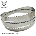 FOXBC TPI 띠톱 블레이드, 목재 절단, Rikon 10-324 14 인치 및 그리즐리 G1538, 2820 mm x 19 4, 1 개 : 라온상사 237