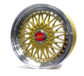 수원휠 팔팔북부25 16인치 휠 슈퍼RS 8홀 PCD 100/114.3 골드 폴리쉬, 1개 : 타이어88