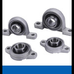 1PCS KFL KP 시리즈 Kfl08 Kfl000 Kfl001 Kp08 Kp000 8/10/12/15/17/20/25/30mm 직경 아연 합금 베어링 시트 장착 브래킷 : 랜선팡팡