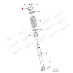 [호환] XF 20 092 015 XK 14번째 B00 379 스프링 아이솔레이터 스티어링 및 서스펜션 시스템 : 언니MARKET