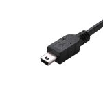 미니 USB 케이블 3A 0 5M 유형 수 PS1 2 타입- 0.3m 곧은 머리 : 노바 정품 호환 부품 02