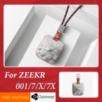 Zeekr X 001 007 009 7X 자동차 액세서리 OEM 블루투스 스마트 키 보호 커버 소가죽 새 : 시구왕이타