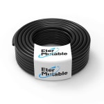 EterMutable 1/4인치 OD 블랙 나일론 공압 공기 호스 튜브 98 4피트/30미터 PA 에어 브레이크 라인 튜브 압축 액세서리 : 바바글로벌