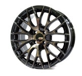 수원타이어88 팔팔북부25 ADV1 메쉬 16인치 휠 7J +44 PCD100 4홀 블랙 클리어, 1개 : 타이어88