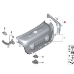 [호환] 장식 싱크 5 시스템, G38, 528, 530Li, 51497400595 : 비상mall