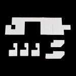 브라더 MFC J2330DW 프린터용 유지 보수 상자 패드 스폰지 D004V5001 : seowonglobal04