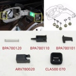 [호환] U1JF ARV780020 BPA780101 자동차 연료 필러 플랩 래치 수리 키트 CAL500070 클립 스프링 세트 : 디디마켓스