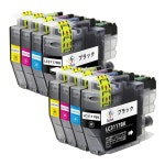 LC3117-4PK 호환 잉크 카트리지 LC3119 LC31174색 세트 대용량 타입 브라더 Brother 잉크 카트리지 8개 MFC-J6980 CDW MFC-J6580 CDW... 
