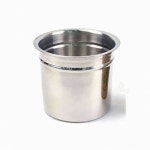 ML8 스텐 낮은 소스통 BMP 2호 비엠피소스통 양념통 업소용바트 수저통 집게통 : 모닝라임