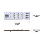 bmw 호환 용 발 밑 공간 주변 조명 1 2 3 4 5 6 시리즈 대시  아래 LED : 04-ssparts-a