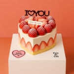 빵드씨엘 딸기생크림케이크 미니, 1호 (봉담프라이드시티전용) : 빵드씨엘베이커리