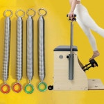 테스 리포머 장비 스틸 의자 요가 텐션 세트 음악 와이어 안정 스프링 액세서리 4pcs in set : 투글로벌스토어