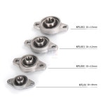 1PCS 아연 합금 보어 지원 KFL00 8MM 30MM 베개 블록 장착 KFL08 직경 KFL08 8mm : 제이오와이