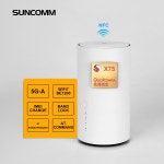 새로운 SUNCOMM SDX75 5G CPE NR SA NSA BE7200 캐리어 어그리게이션 LTE CAT20 전체 홈 WiFi 7 메시 게이트웨이 NFC 5G CPE 라우터... 
