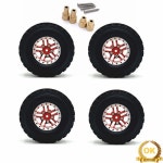 잠금 타이어 허브 MN 모델 RC 자동차 부품에 적합 쉘 기둥 증가 큰 바퀴 업그레이드 마찰 불가 : 넘버원트러스트마켓