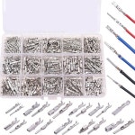 100% 호환 290pcs 플랫 플러그 케이블 러그-분류 커넥터 자동차 박스형 와이어 터미널 세트 : 굿어스ELEC