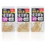 키우라 K-198 골드 갈치바늘 덕용 : 김해신신낚시