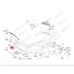 [호환] 엔진 후드 용수철 요소 좌우 FG1 660 03F G16 600 4FG 166 006 23 : 언니MARKET