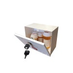 A-Meds 강철 장치, 약물, C B D 제품을 비공개 및 안전하게 보관하세요. Dr. : 준트렌드