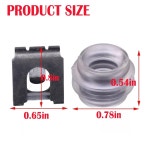 메르세데스 1159920310 0009944160용 자동 변속기 기어 변속 링크 부싱 W/클립 1세트 : 인셀르